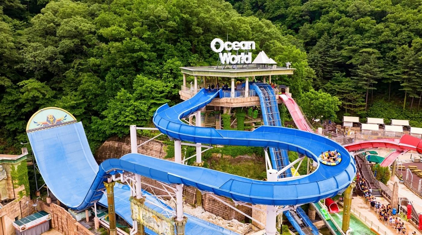 오션월드 어트랙션 '슈퍼 부메랑고'(소노인터내셔널 제공)ⓒ 뉴스1