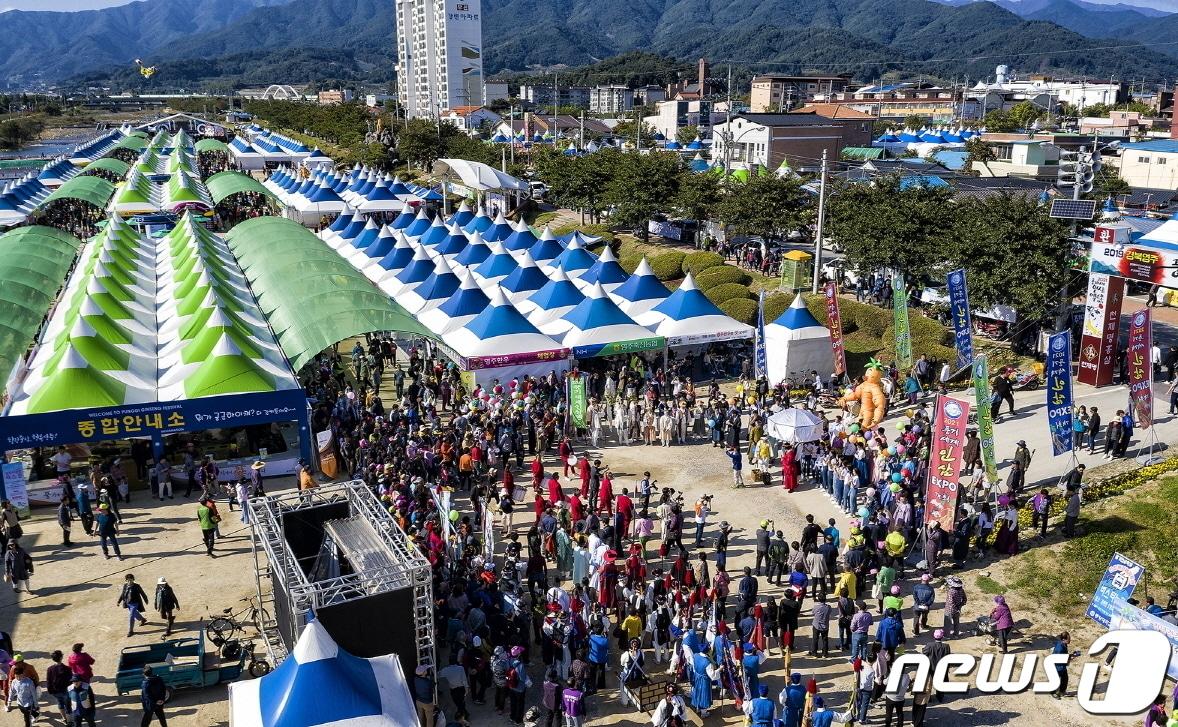 본문 이미지 - 영주시는 28일 풍기인삼축제에서 판매할 수삼의 채굴부터 보관·반입·판매까지 전 과정을 관리해 외지삼 유입을 차단 한다. 영주 풍기인삼축제 (경북도 제공. 재판매 및 DB 금지)/뉴스1