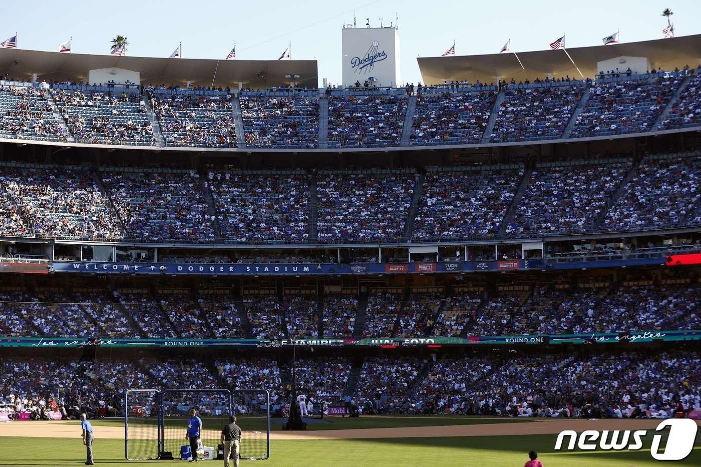 MLB 올스타전이 열리는 다저스타디움. ⓒ AFP=뉴스1