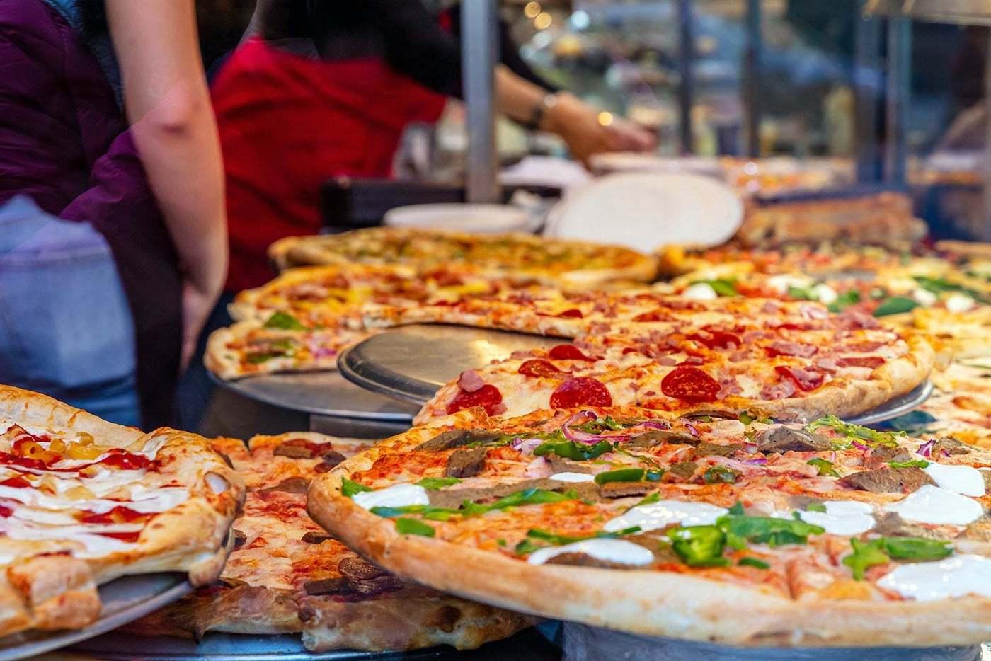 뉴욕의 대표 음식 피자(호텔스닷컴 제공)ⓒ 뉴스1