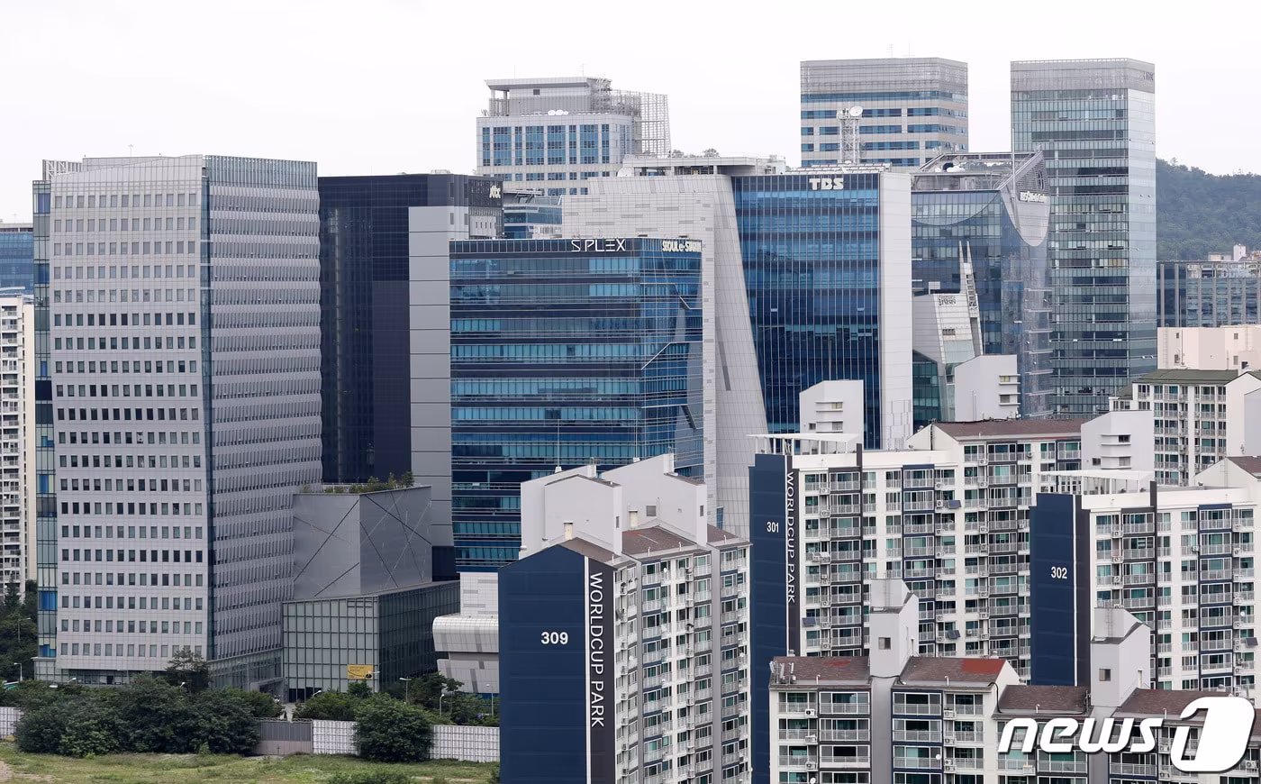 서울 상암동 사무지구 모습.(자료사진). 뉴스1 ⓒ News1 이동해 기자