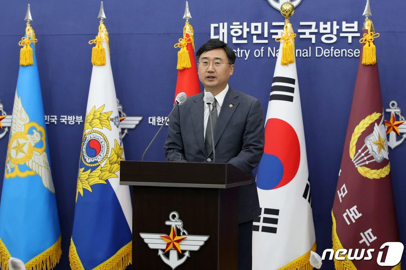 본문 이미지 - 신범철 국방부 차관.(국방일보 제공) 2022.7.22/뉴스1