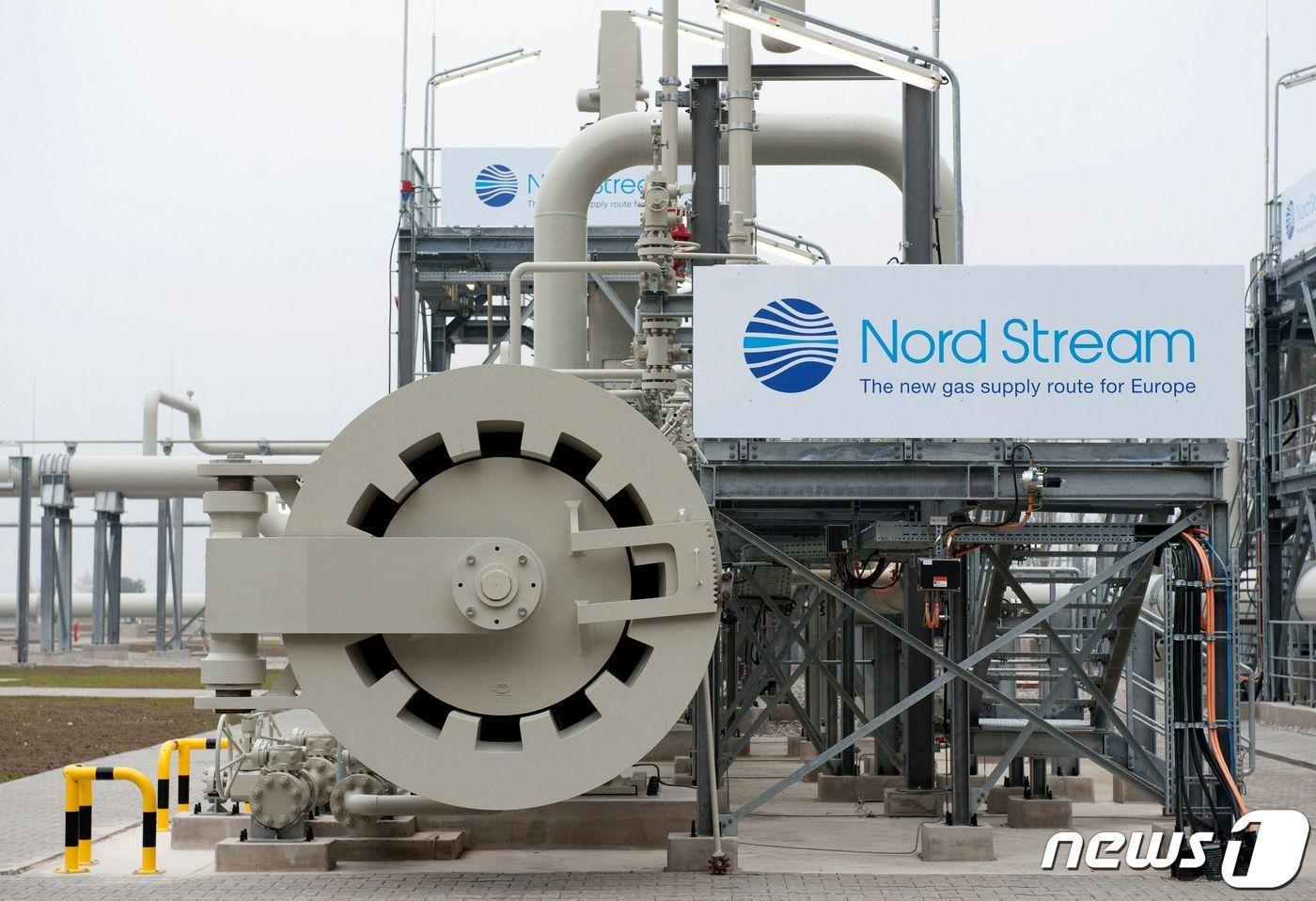 독일 북동부 루브민에 위치한 노르트스트림 파이프라인. ⓒ AFP=뉴스1 ⓒ News1 강민경 기자
