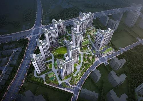 본문 이미지 - e편한세상 평택 라씨엘로(2-1블록) 조감도 ⓒ 뉴스1