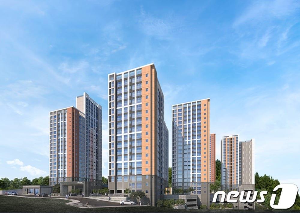 본문 이미지 - 부산범천2 LH센트럴힐 조감도.(분양 홈페이지 캡처)ⓒ 뉴스1