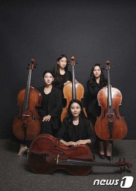 본문 이미지 - 그나데 첼로 콰르텟 단체사진. (광주문화재단 제공) 2022.7.25/뉴스1 ⓒ 뉴스1
