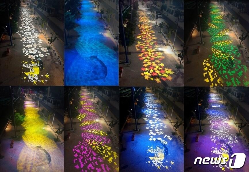 본문 이미지 - 월곶 야간경관 모습.(시흥시 제공)ⓒ 뉴스1