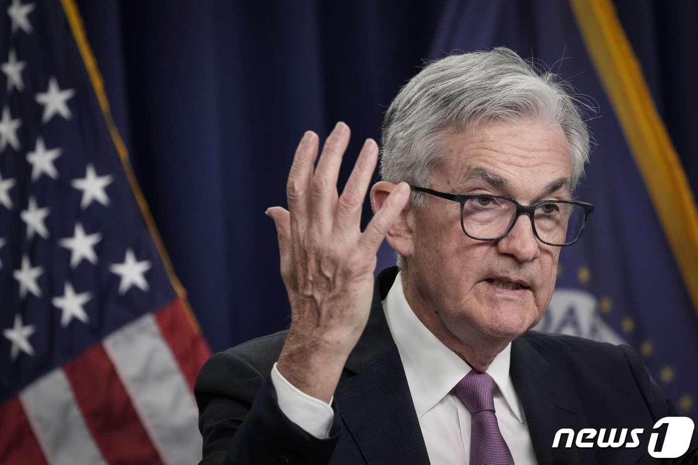 본문 이미지 - 제롬 파월 미국 연방준비제도(Fed·연준) 의장. ⓒ AFP=뉴스1 ⓒ News1 우동명 기자