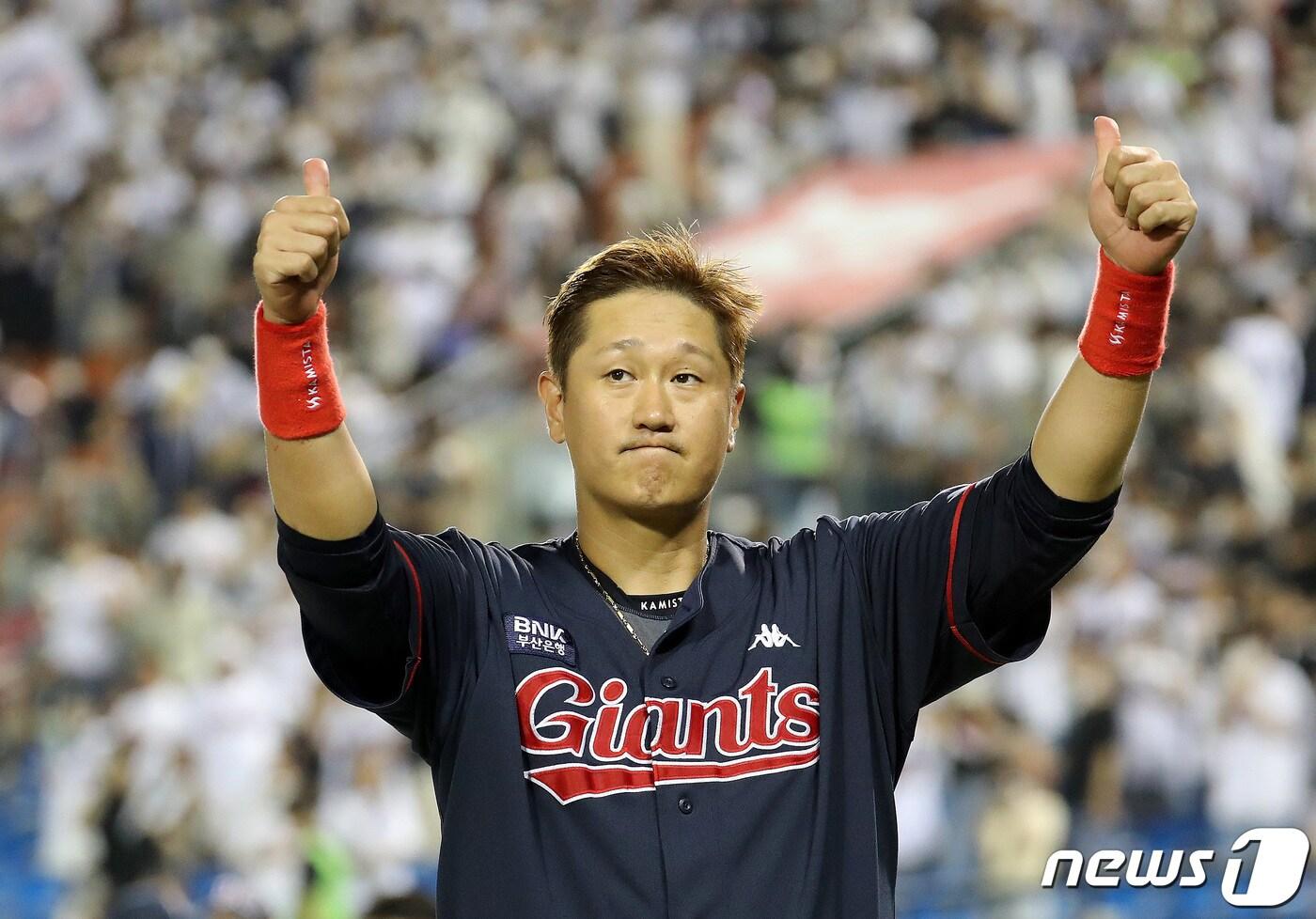 이대호. 2022.7.28/뉴스1 ⓒ News1 구윤성 기자