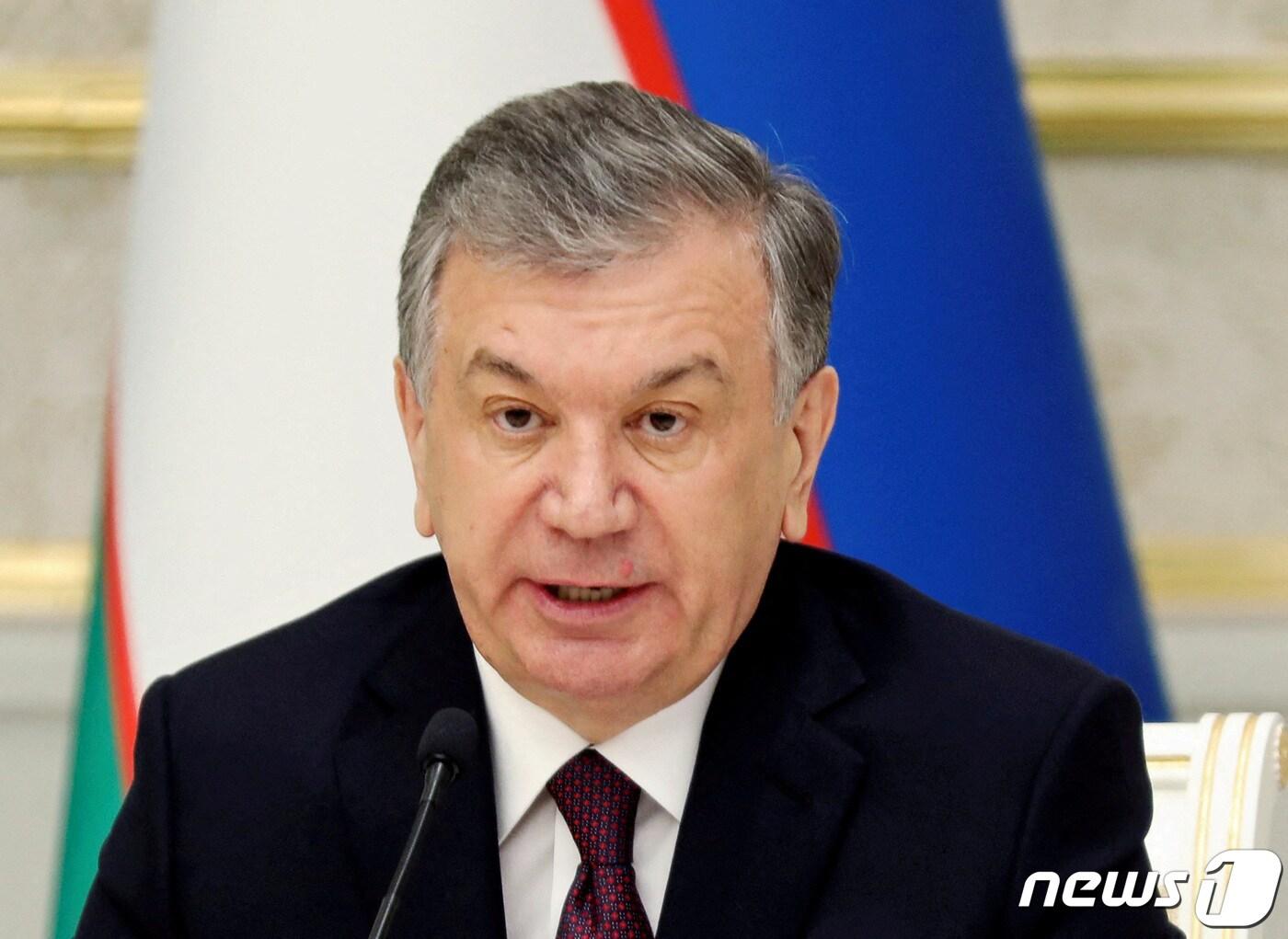 본문 이미지 - 샵카트 미르지요예프 우즈베키스탄 대통령. ⓒ 로이터=뉴스1 ⓒ News1 정윤영 기자