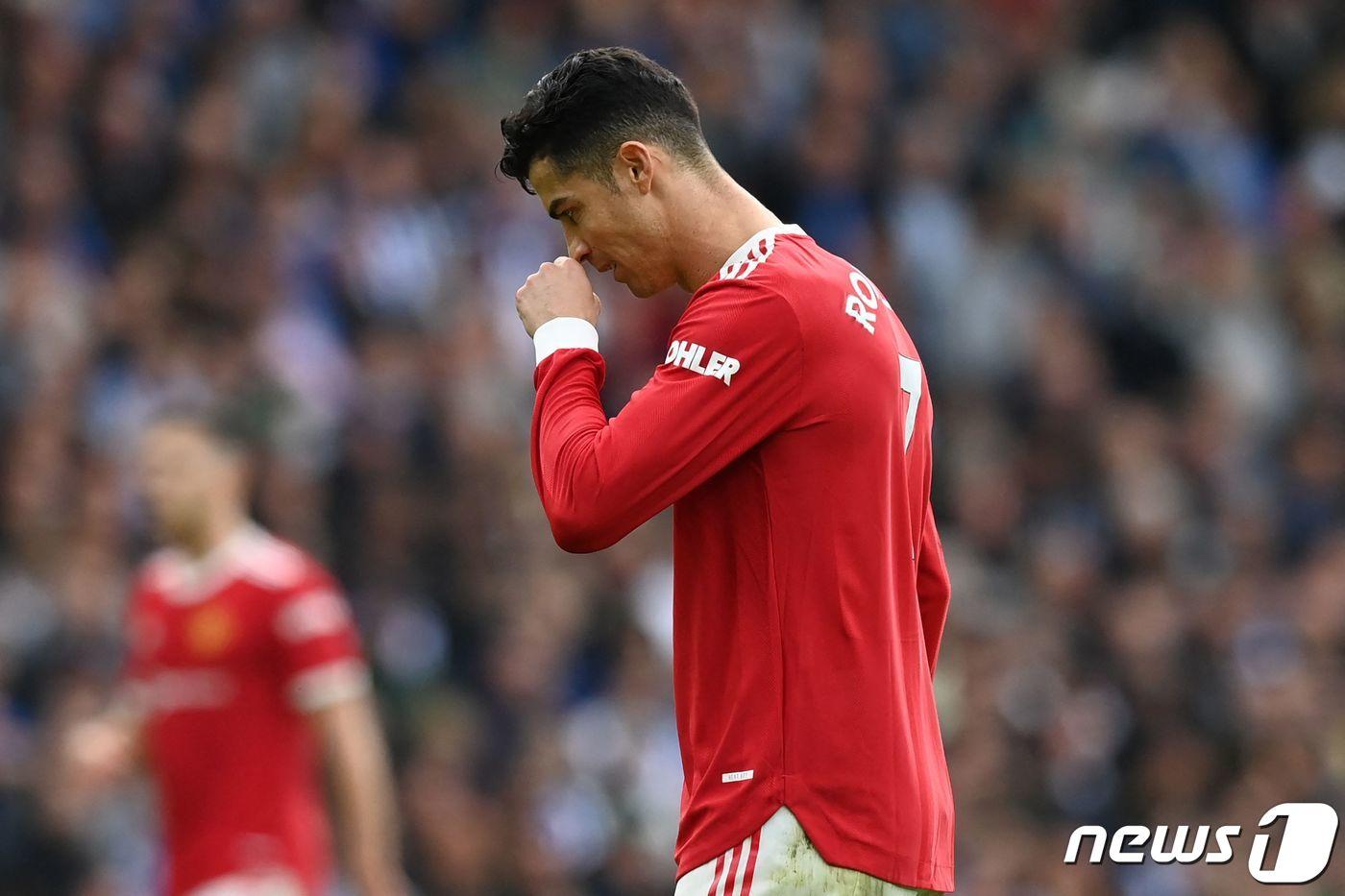본문 이미지 - 맨체스터 유나이티드에 이적 의사를 전한 크리스티아누 호날두. ⓒ AFP=뉴스1