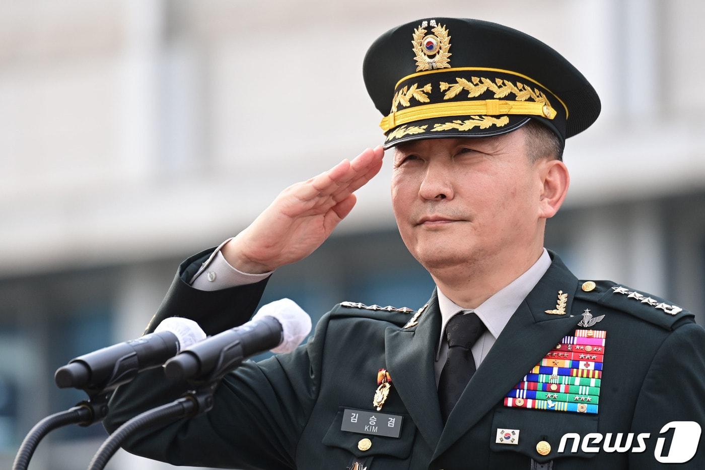 김승겸 신임 합동참모의장. 2022.7.5/뉴스1 ⓒ News1 사진공동취재단