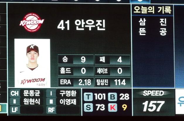 본문 이미지 - 올 시즌부터 프로야구 투구 구속이 일원화된다. / 뉴스1 DB ⓒ News1 김진환 기자