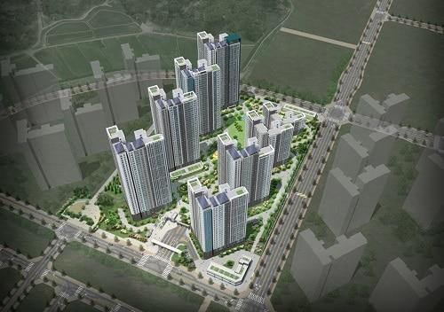 본문 이미지 - '음성 푸르지오 센터피크' 조감도 ⓒ 뉴스1