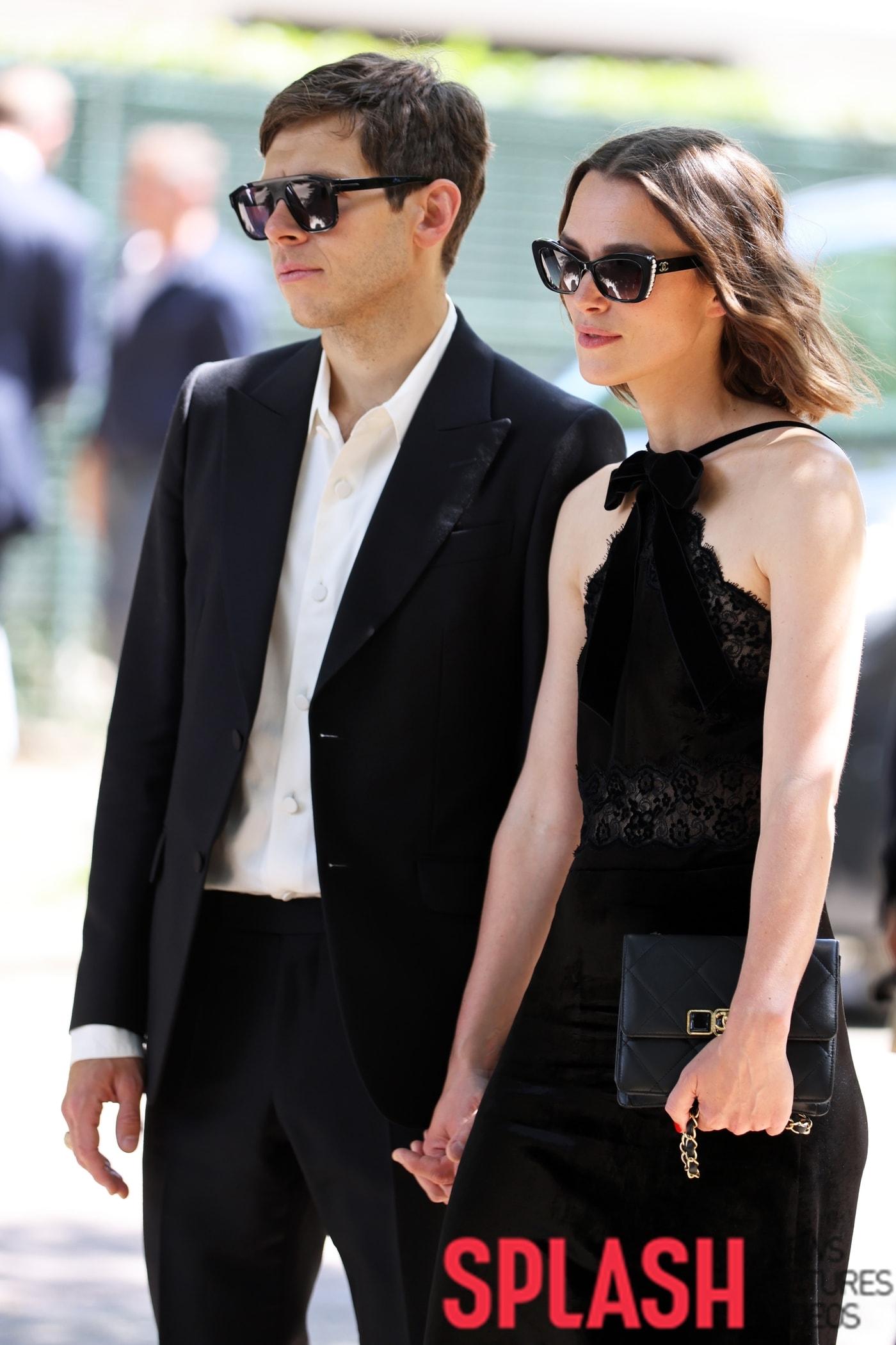 본문 이미지 - 제임스 라이튼(왼쪽)과 키라 나이틀리 / 사진제공=Splash News ⓒ 뉴스1