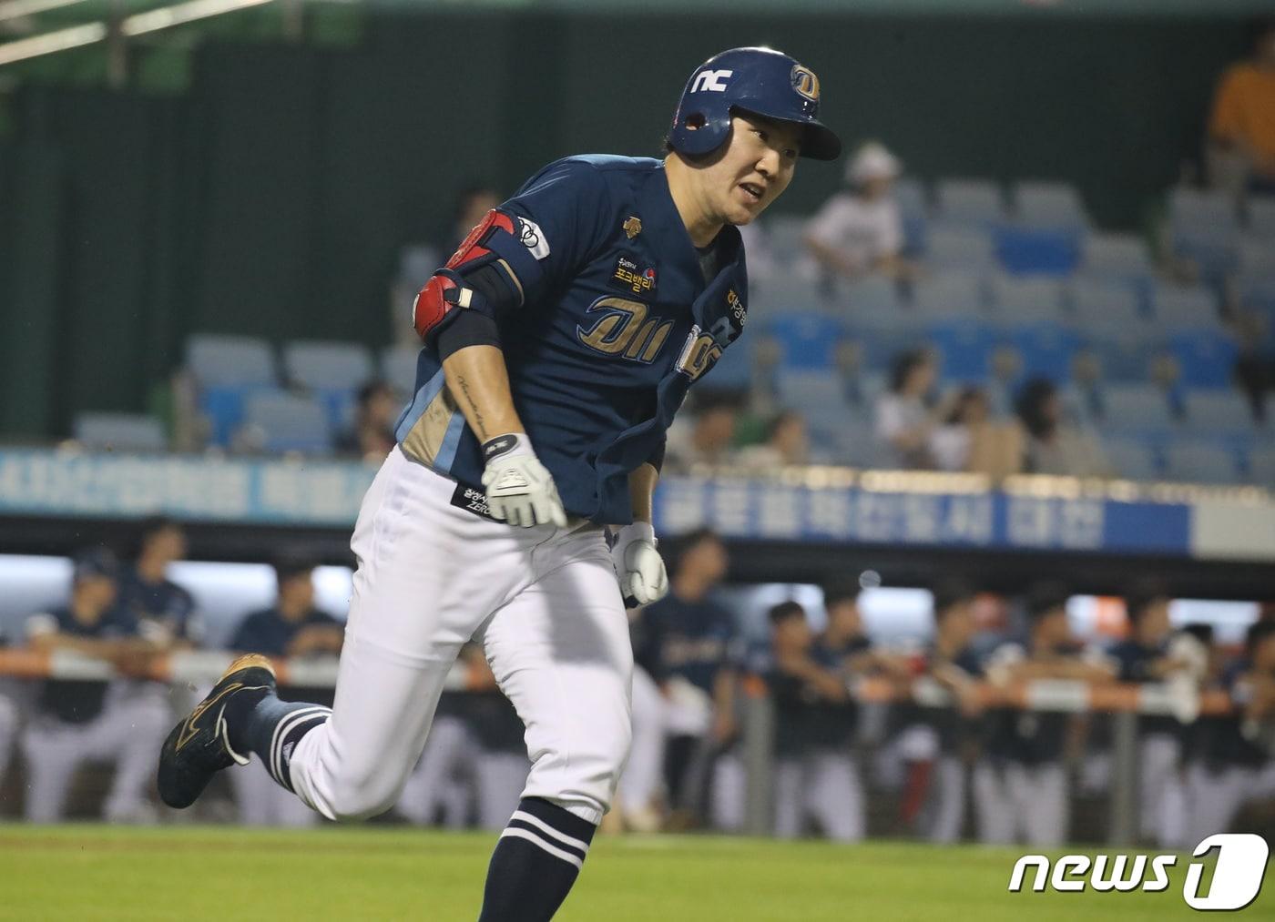본문 이미지 - NC 다이노스 박민우. 2022.7.6/뉴스1 ⓒ News1 김기태 기자