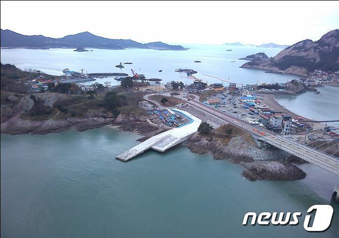 본문 이미지 - 전북 군산시 옥도면 장자도 차도선 선착장.ⓒ 뉴스1