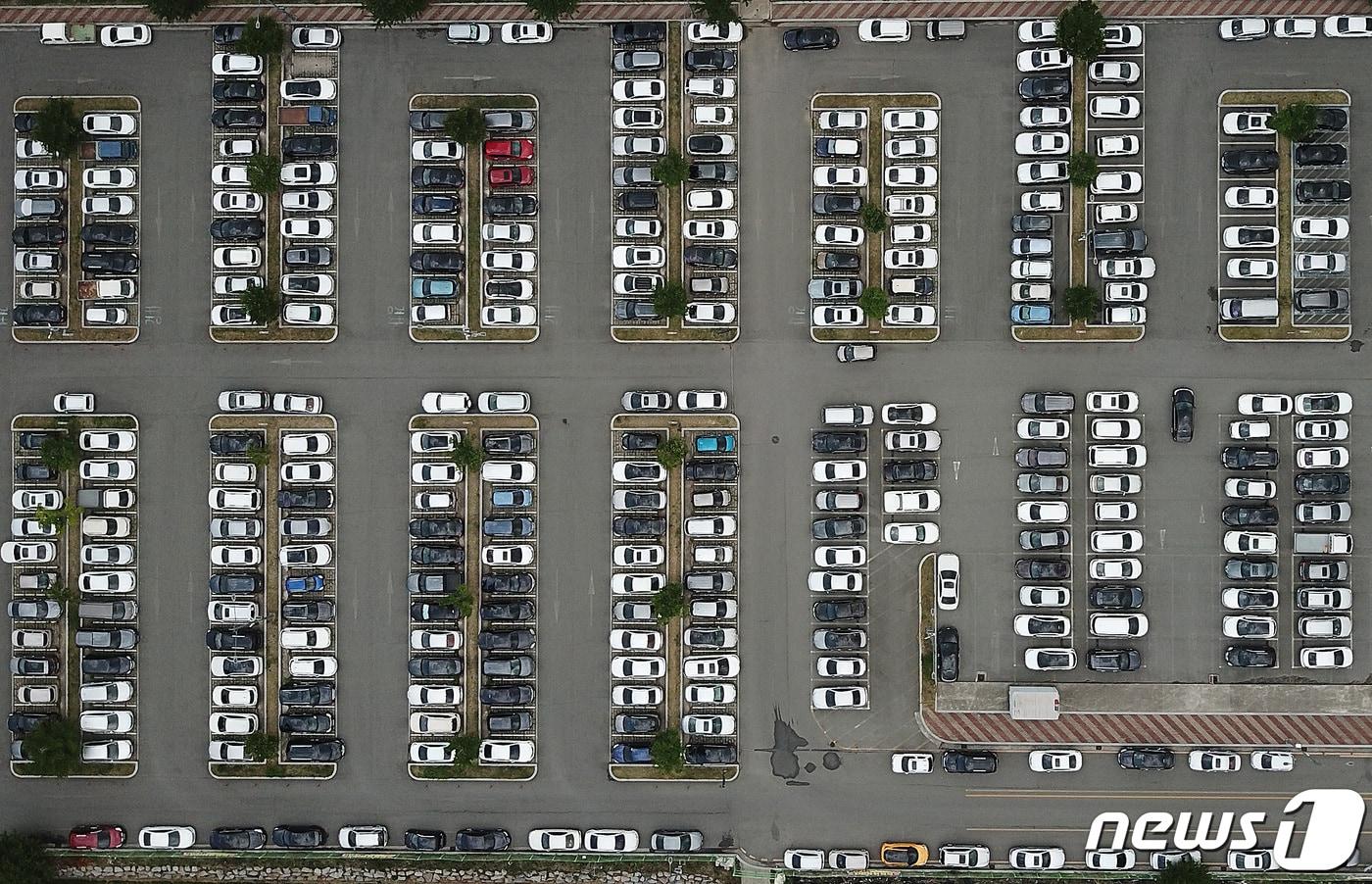 본문 이미지 - 고금리·고물가·고유가 이른바 '3고(高) 시대', 특히 고유가 시대를 맞아 대중교통을 이용하는 시민들이 늘고 있다. 사진은 경북 경산 임당역 공영주차장/뉴스1