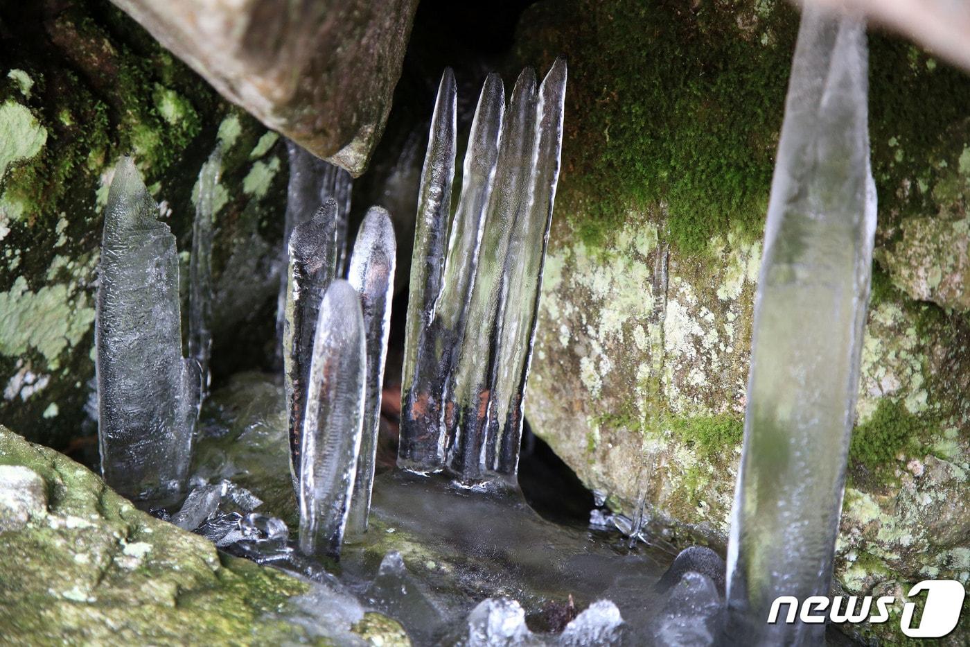 밀양 얼음골 결빙지. (밀양시 제공) ⓒ 뉴스1