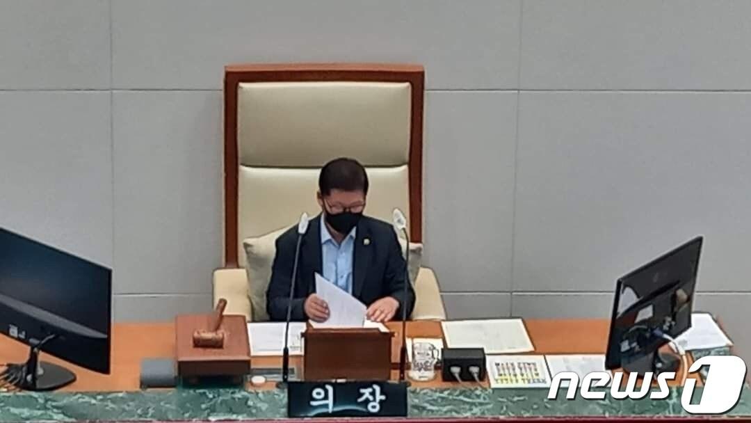 본문 이미지 - 박광순 성남시의회 의장.  