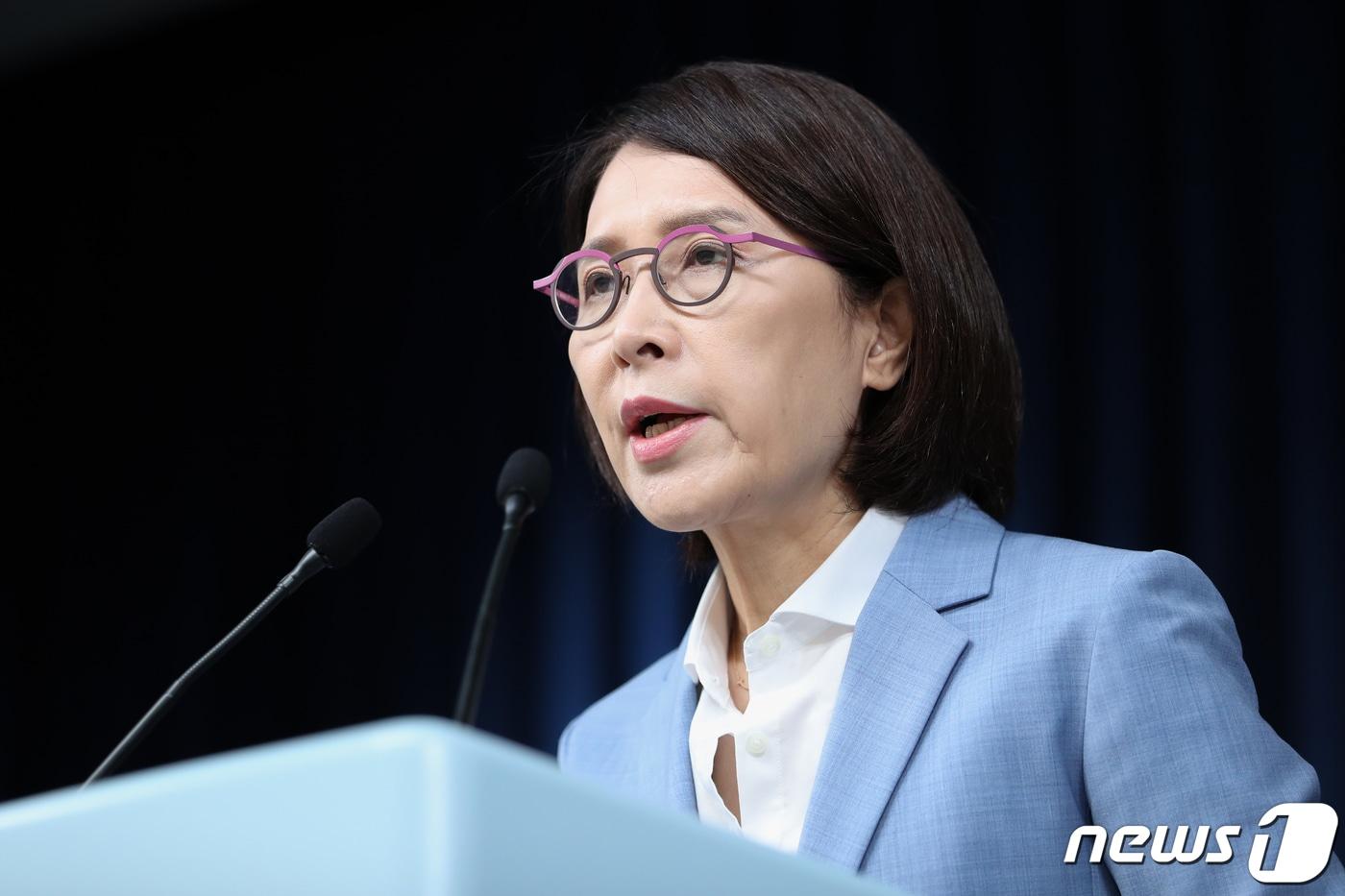 본문 이미지 - 강인선 외교부 제2차관./뉴스1 ⓒ News1 안은나 기자