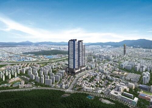 본문 이미지 - 더샵 달서센트엘로 투시도 ⓒ 뉴스1