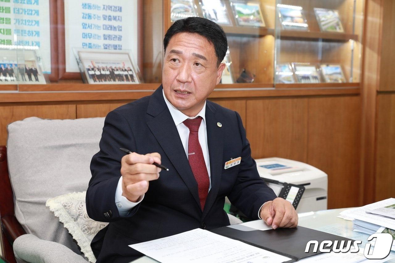 본문 이미지 - 정영철 영동군수 ⓒ News1 