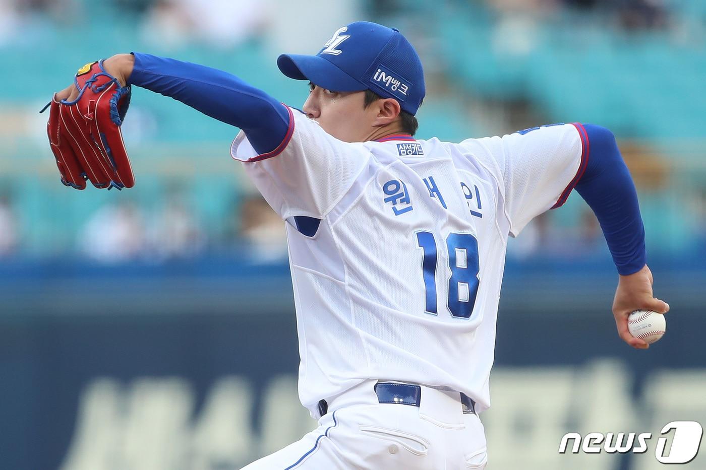 본문 이미지 - 삼성 라이온즈 원태인. /뉴스1 DB ⓒ News1 공정식 기자