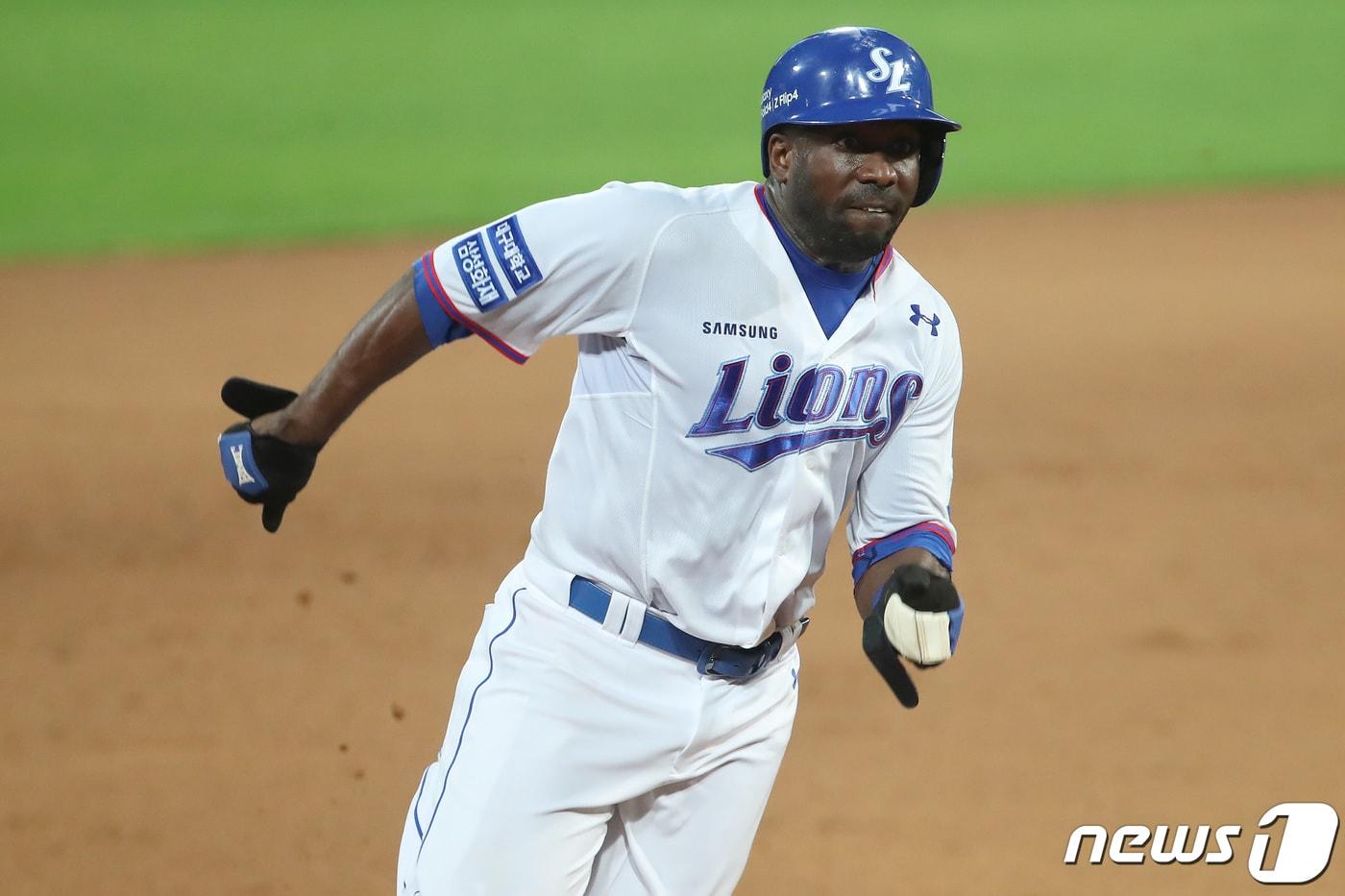 삼성 라이온즈 호세 피렐라. /뉴스1 DB ⓒ News1 공정식 기자