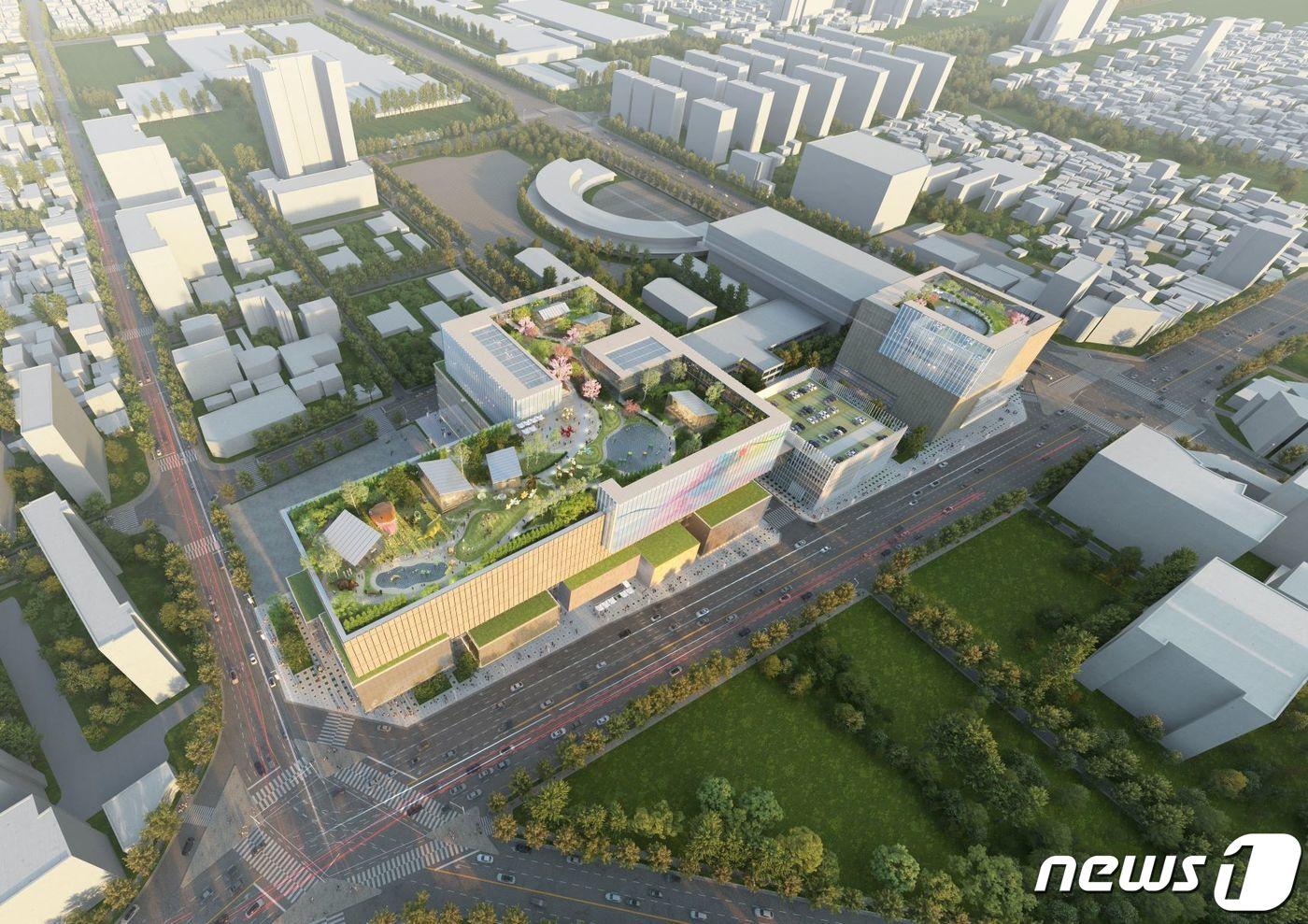 광주신세계 Art & Culture Park(아트 앤 컬처 파크) 조감도. 