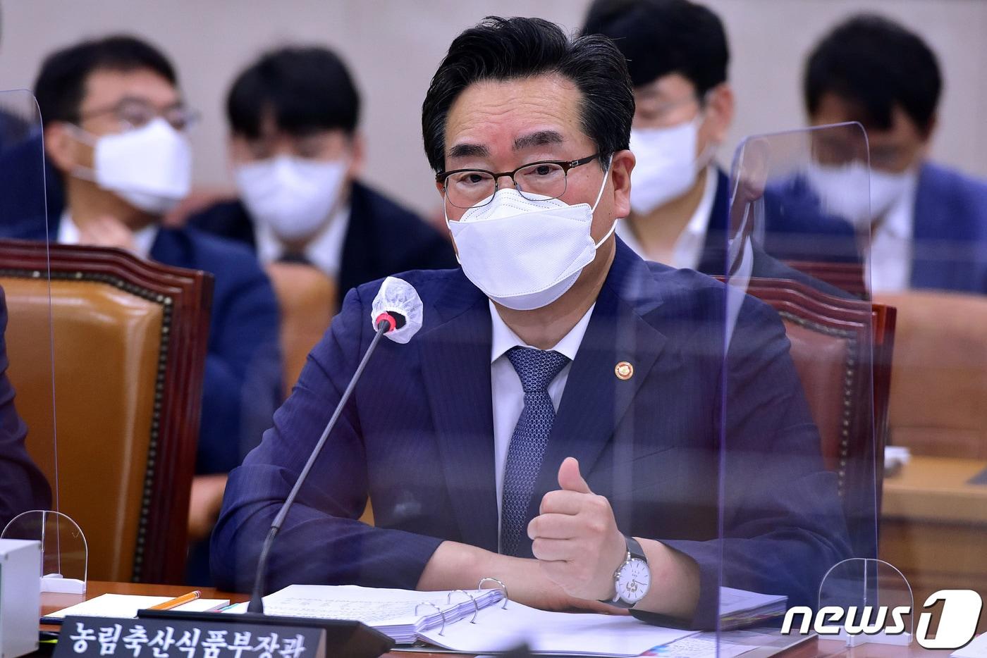 본문 이미지 - 정황근 농림축산식품부 장관 ⓒ News1 유승관 기자