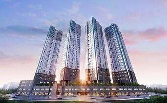 본문 이미지 -  천왕역 모아엘가 트레뷰 투시도. /혜림건설 제공