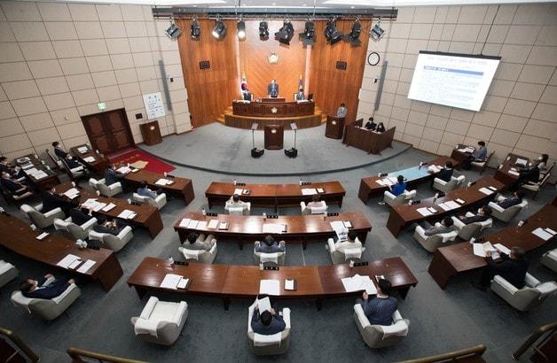 본문 이미지 - 전북 군산시의회 본회의장. /뉴스1 DB