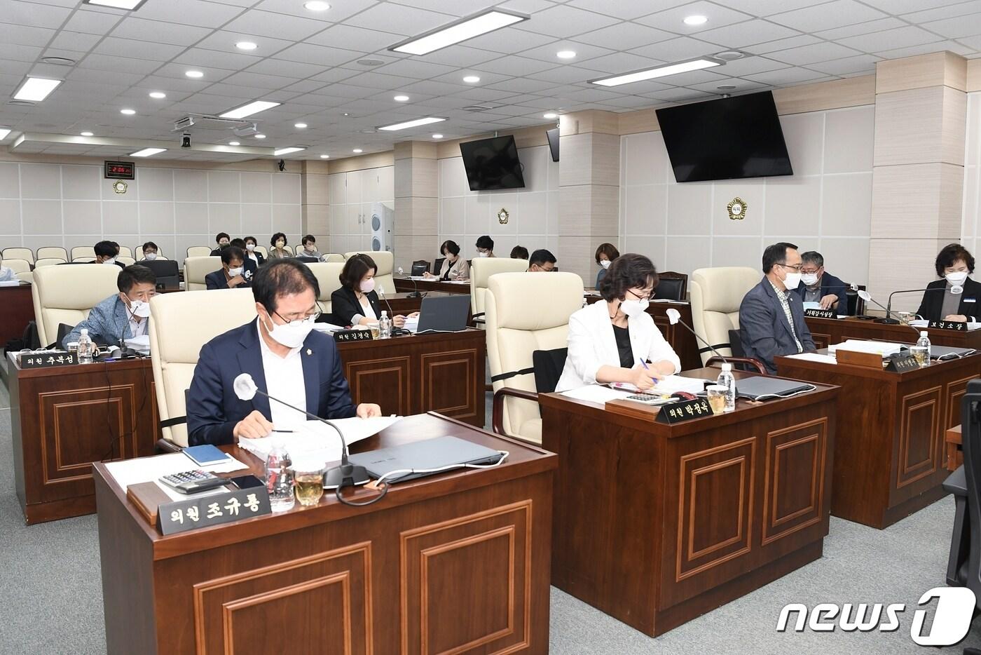 옥천군의회 임시회 ⓒ News1 