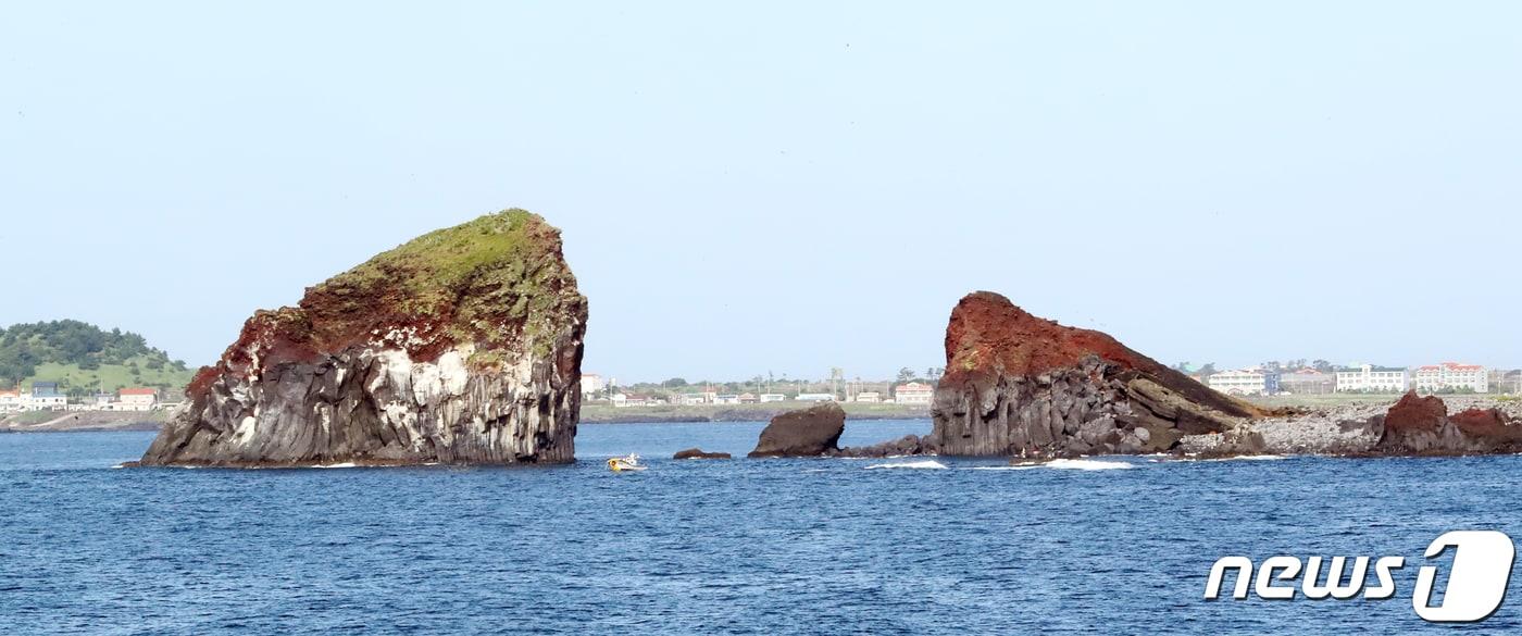 제주 서귀포시 형제섬 전경. 2022.8.22/뉴스1 ⓒ News1 오현지 기자