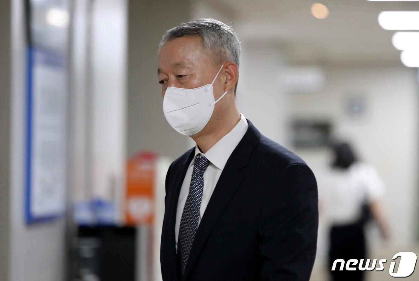 백운규 전 산업통상자원부 장관의 모습. 2022.8.23/뉴스1 ⓒ News1 김기태 기자