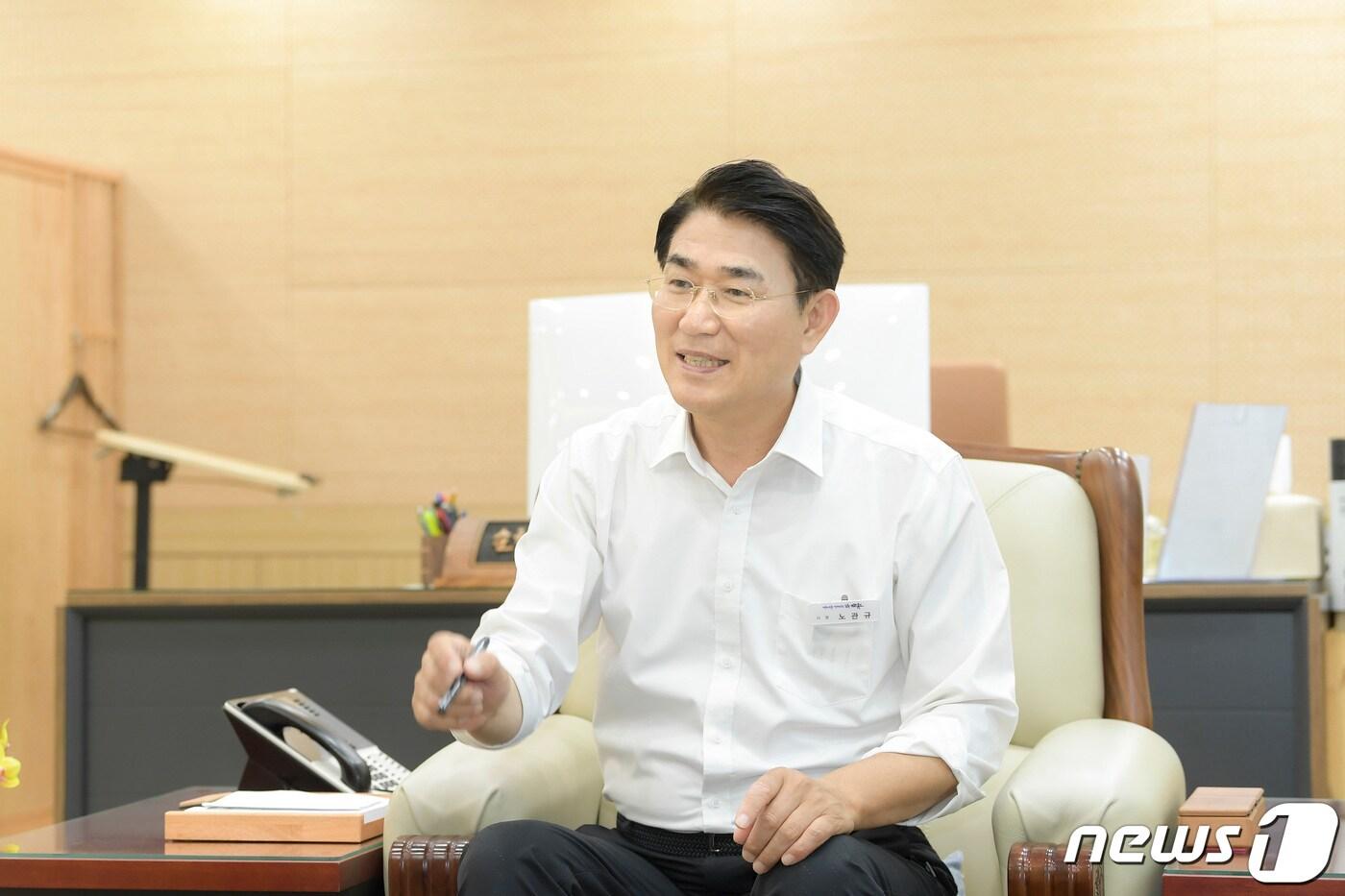 본문 이미지 - 노관규 전남 순천시장.(순천시 제공)2022.8.24/뉴스1 