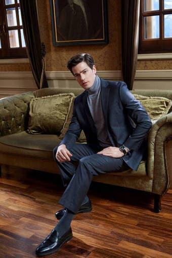 본문 이미지 - 브룩스브라더스 수트 차콜그레이(CJ온스타일 제공).