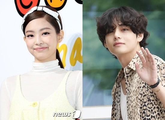 본문 이미지 - 제니(왼쪽), 뷔ⓒ 뉴스1