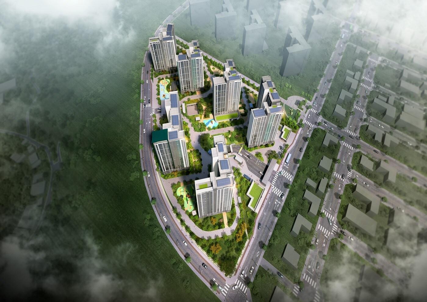 '음성 푸르지오 마크베르' 조감도