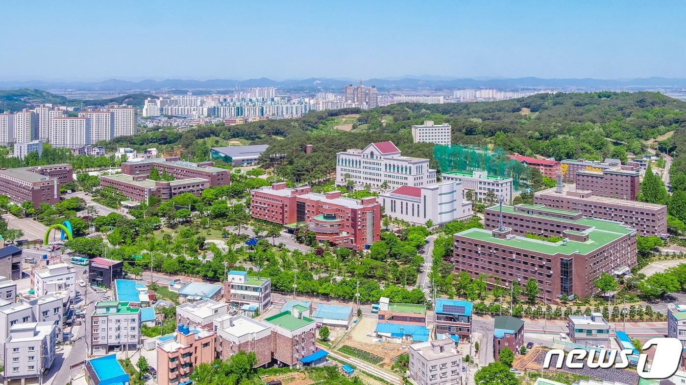 본문 이미지 - 건양대학교 논산 창의융합캠퍼스 전경(건양대학교 제공)  