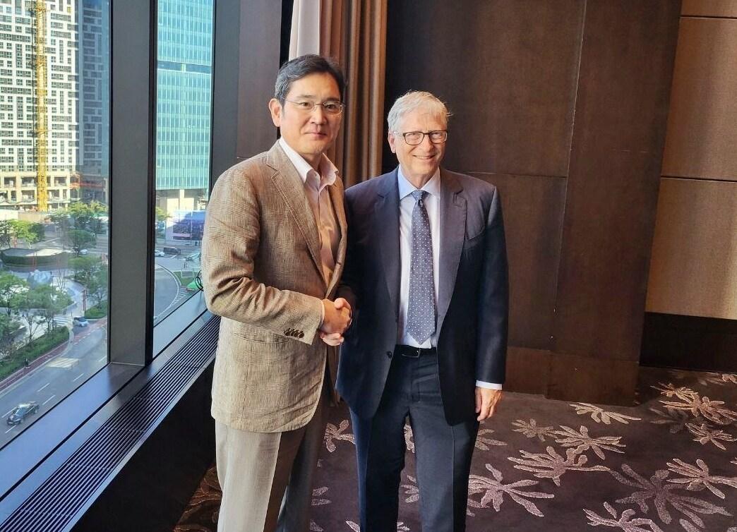 본문 이미지 - 이재용 삼성전자 부회장과 빌 게이츠 빌앤멜린다게이츠재단(Bill & Melinda Gates Foundation) 이사장