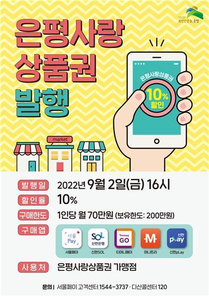 본문 이미지 - 은평사랑상품권(은평구).