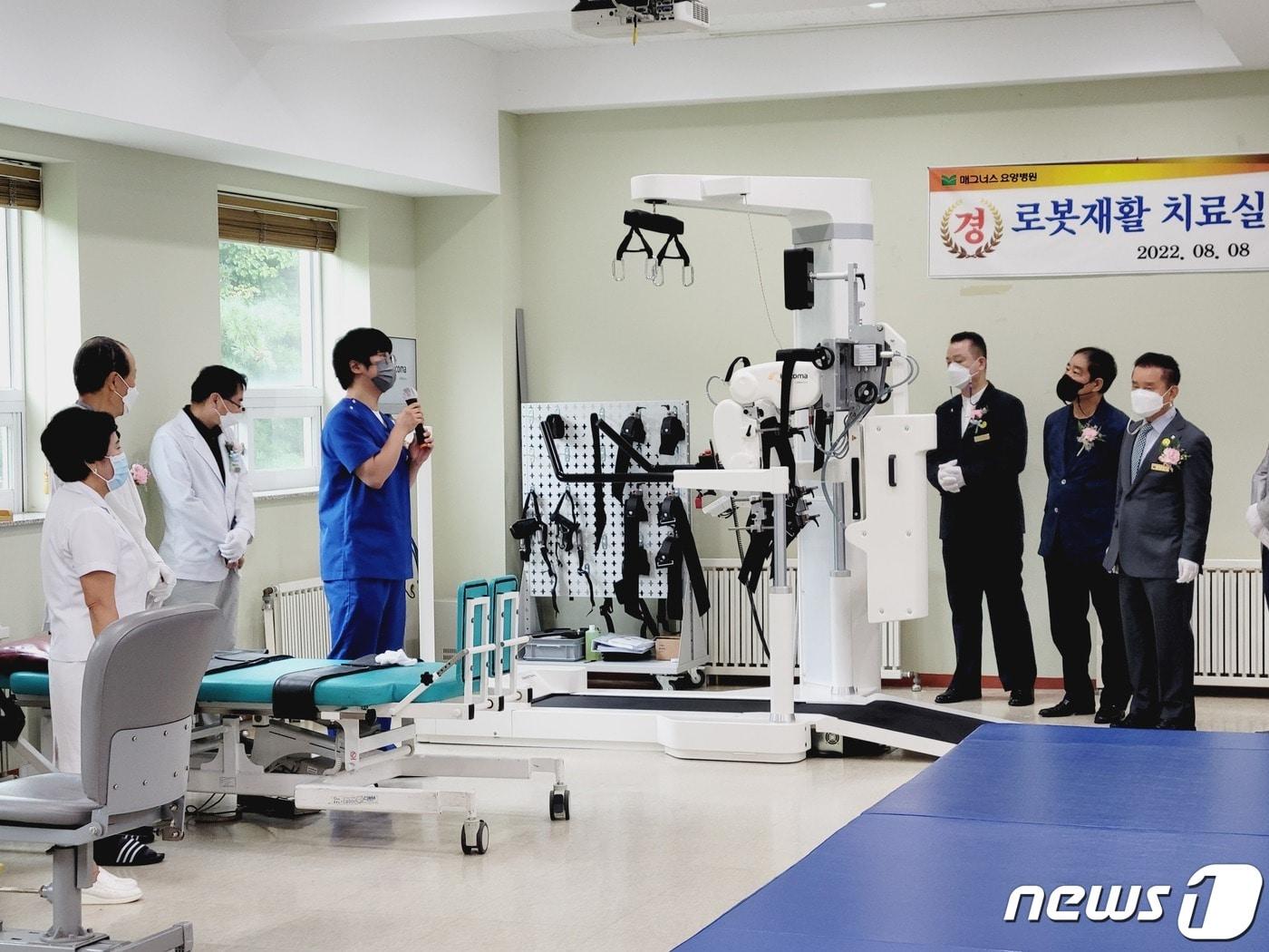 본문 이미지 - 남양주 매그너스요양병원 로봇재활치료실