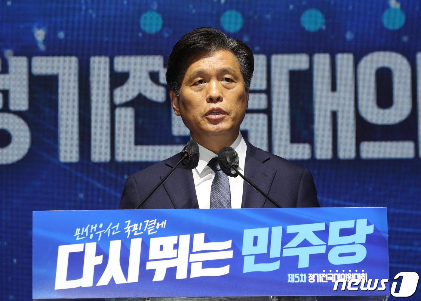 본문 이미지 - 조승래 더불어민주당 의원 (공동취재) 2022.8.28/뉴스1 ⓒ News1 허경 기자