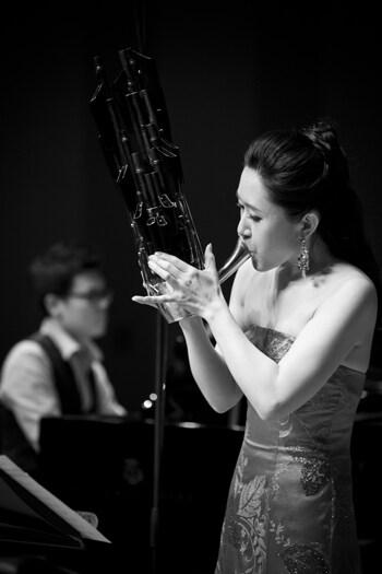 본문 이미지 - 생황 연주자 김효영. (궁능유적본부 조선왕릉동부지구관리소 제공)