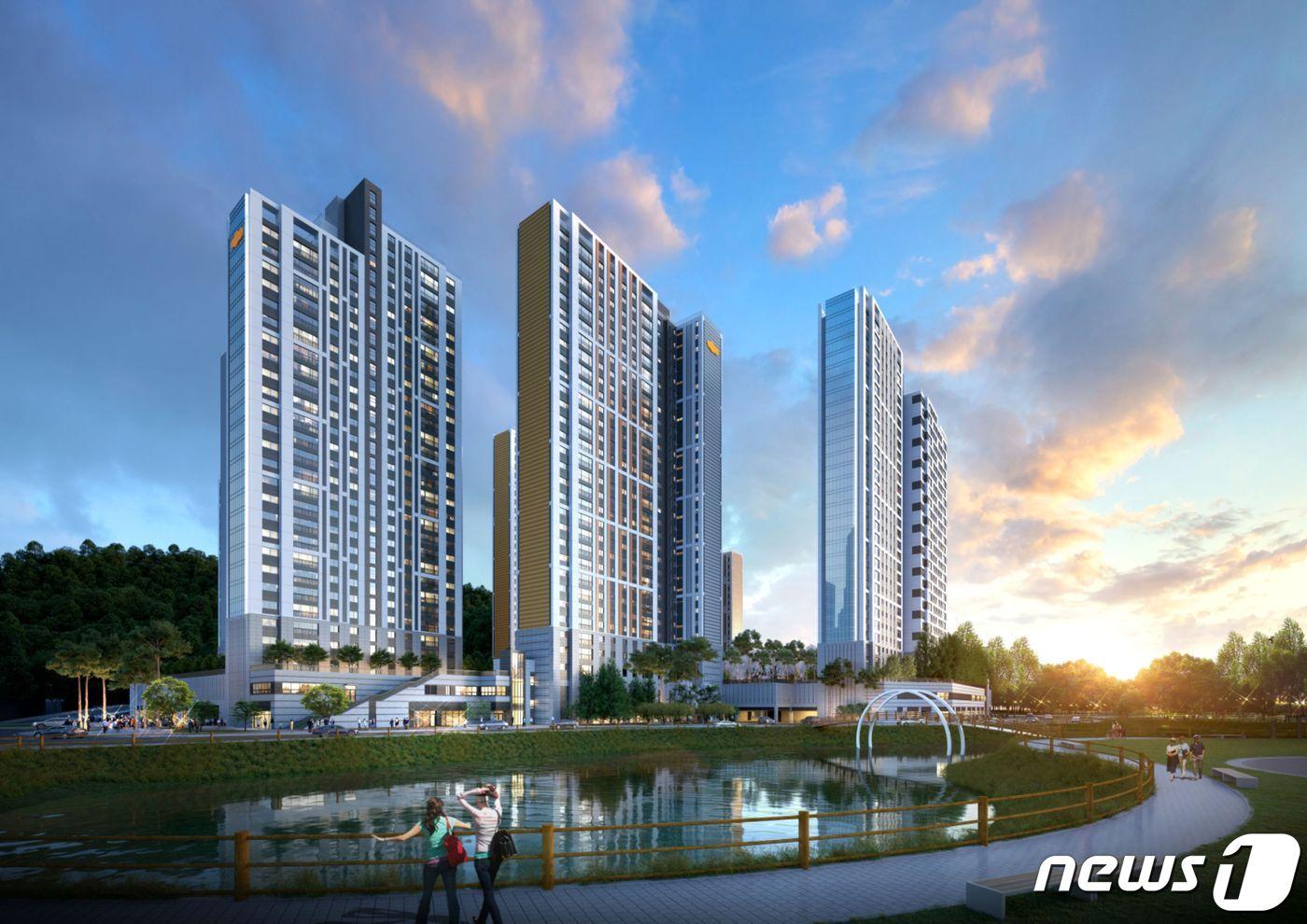 e편한세상 주촌 더프리미어. (DL이앤씨 제공)