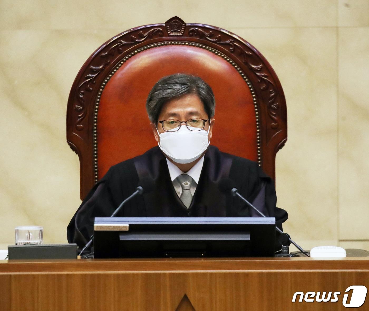 본문 이미지 - 김명수 대법원장. ⓒ News1 송원영 기자