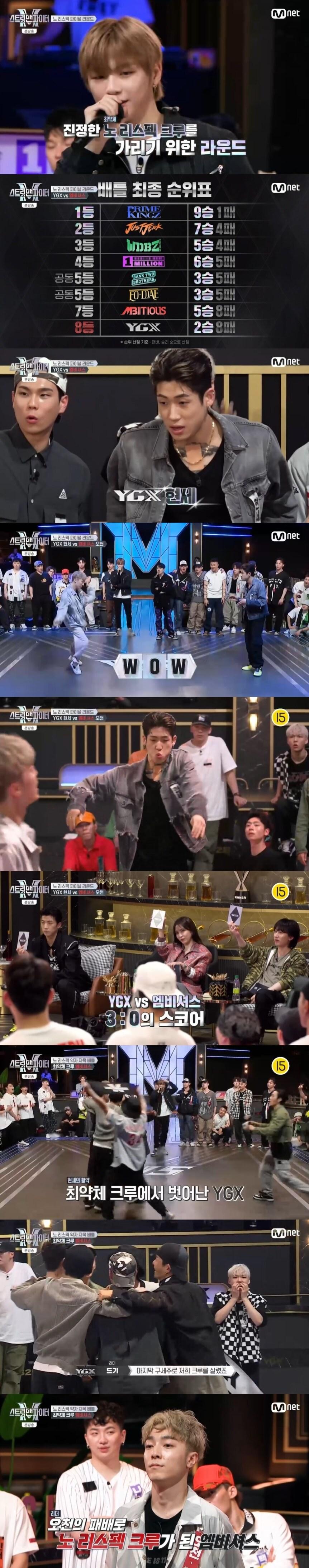 본문 이미지 - Mnet '스트릿 맨 파이터' 캡처