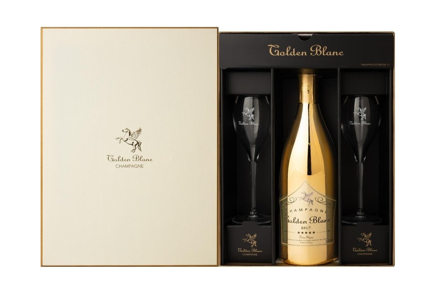 '골든블랑' 샴페인.(인터리커 제공)ⓒ 뉴스1
